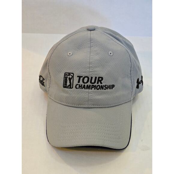 PGA Tour Championship Gray Hat Cap Adjustable- Under Armour - Coca-Cola - Picture 1 of 4